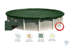 Buffalo Blizzard Supreme Round Swimming Pool Winter Covers - Choose Size picture