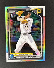 Topps 2024 Bowman Draft Chrome Konnor Griffin 1st Bowman Refractor BDC-22 picture