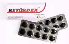 Retordex Black Mens Supplement Rock Hard Strength ERECTION Stamina 200mg 10PK picture