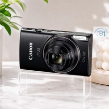 Canon PowerShot IXUS 285 HS Digital Camera Black 20.2MP 12x Zoom Wi-Fi Compact picture
