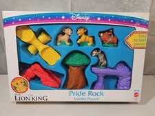 RARE VTG Disney Lion King Pride Rock Toddlers Playset 66434 NOS NEW SEALED picture