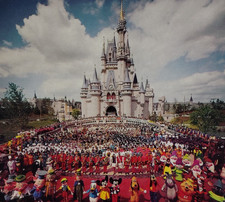 Vintage Retro 1986 Image Disneyland Florida Staffings Opening Day c1971 & c1981 picture