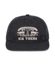 KBO Kia Tigers Ballpark Cap Black Adjustable Korean Baseball Official Hat New picture