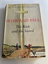 VTG 1964 Peter and Paul The Rock and the Sword Vision Books Blanche Thompson ab3 picture