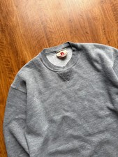 Vintage 70s Russell Athletic Single V Blank Heather Grey Sweatshirt Large picture