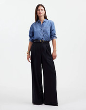 Madewell, The Harlow Superwide Leg Trouser Pant  6 picture