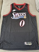 Tyrese Maxey Philadelphia 76ers Nike NBA Jersey Classic Edition L New picture