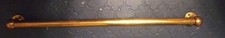 28in Antique brass towel bar rod rack holder deco vtg victorian bathroom decor picture