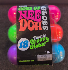 Schylling NeeDoh Gobs of Globs 18 Pack Multicolor - Rare Discontinued Item picture
