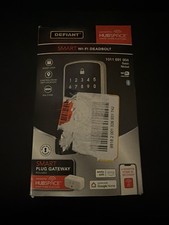 DEFIANT Square Compact Hubspace Satin Nickel Electronic Deadbolt-Open Box picture