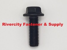 M12-1.75x35 Hex Head Flange Bolts 12mm x 35mm Flare Screws M12x1.75 x 35 picture