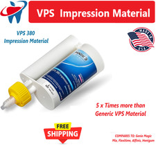 Dental 380ml VPS Impression Material Monophase Heavy Body Fast Set Mint PVS USA picture