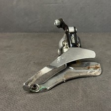 Vintage Shimano Exam Country FD-M250 Front Derailleur Steel Japan Silver 28.6 mm picture