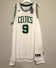 adidas Boston Celtics Rajon Rondo #9 NBA Basketball Jersey White/Green 3XL picture