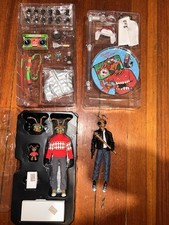 Mezco Gomez X2 Lot Holiday Gomez and Custom Gomez Action Figures picture