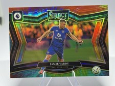 2024-25 Panini Select Premier League Field Level Jamie Vardy #216 Tie-Dye /25 picture