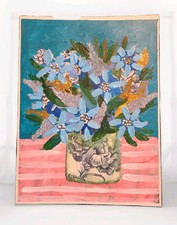 Original Mixed Media Floral Painting picture