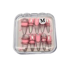 Best Pick: Luxury Handmade Press On Nails Set Salon Quality  Lasts 4 Weeks picture