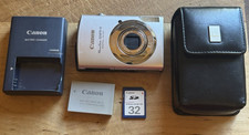 Canon PowerShot SD870 IS Digital Camera IXUS Elph 8MP Wide Zoom Silver Compact picture