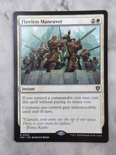 Flawless Maneuver | MTG FRC Rare White Instant Indestructible EDH | Unplayed NM picture