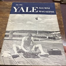 The Yale Alumni Magazine - The annual Convention Vintage 1955 picture