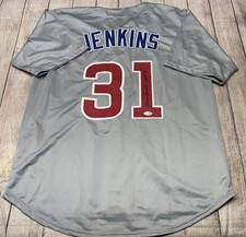 CHICAGO CUBS FERGIE JENKINS SIGNED GREY CUSTOM JERSEY   JSA COA “HOF 91” picture