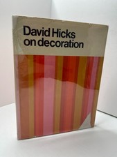 David Hicks on Decoration 1966 1st Edition Macmillan Mid Century Interior HC picture