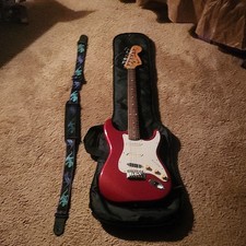 Fender Stratocaster 1983 Red Solid Body 6-String RH Rosewood Trem Arm picture