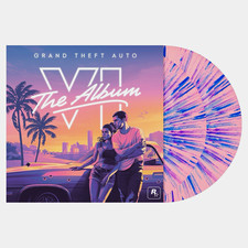 PRESALE Grand Theft Auto VI The Album Colored Vinyl Pink/Blue Soundtrack picture