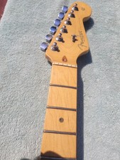 2000 Fender American Stratocaster neck Maple Loaded tuners USA ZO. picture