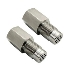 2PCS Oxygen Sensor Adapter Mini Catalytic Converter O2 Sensor picture