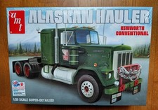 AMT 1339 Alaskan Hauler Kenworth Conventional Truck 1/25 Model Kit New Sealed picture