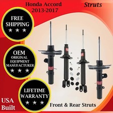 KYB OEM Front & Rear Struts For 2013-2017 Honda Accord Lifetime Warranty picture