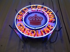 Red Crown Gasoline Oil Gas Fuel 24