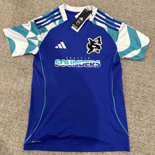 NWT Adidas Seattle Sounders 25/26 AeroReady Third Orca Soccer Jersey W Small picture