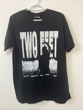 Hot Two Feet Black Cotton Shirt Full size S- 5XL Unisex LI030 picture
