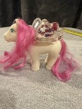 Vintage 1993 ERTL My Little Angel Pony Horse Dallas Water Filled Wings 90s Toy picture