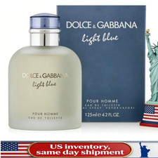 Light Blue for Men EDT Gift Spray 4.2oz/125ml Brand New with box  Fast deliver*- picture