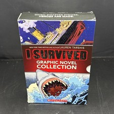 I Survived Graphic Novels #1-4: A Graphix - Paperback, by Tarshis Lauren - New picture