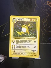 Raichu 014/102 Base Set Holo LP picture