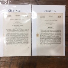 Vintage Antique Florida 30th 1848 Session Senate Congress Native American Pair picture