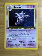 1999 1st Edition Haunter Holo Rare 6/62 Fossil Pokemon Vintage WOTC NM Clean picture
