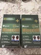 2 Pipuxi Minoxidil 5% Hair Regrowth Treatment Rosemary Biotin 4 x 60ml picture