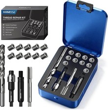 M10x1.25 Metric Thread Repair Kit, 14mm One-Piece Inserts (10PCS) 304 Stainless  picture