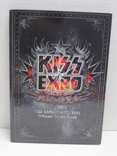 KISS OFFICIAL 2016 TOKYO JAPAN EXPO BOOK WITH STAGE USED COSTUMES & GUITARS picture