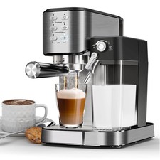 Bluebow 6-in-1 Espresso Machine, 20 BAR Cappuccino & Latte Machine with Built-In picture