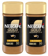 Nescafe Gold Espresso Blonde, Instant Coffee, 3.5 oz (Pack of 2) picture