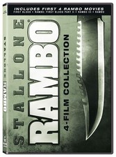 RAMBO - 4-film collection, DVD, New,free shipping picture