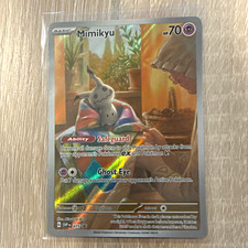 Pokemon TCG Mimikyu 075 SV Scarlet & Violet Promo Holo English 70 HP picture