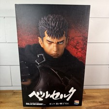 Medicom Toy RAH No. 704 Guts Black Swordsman Figure US Seller Ships Fast picture